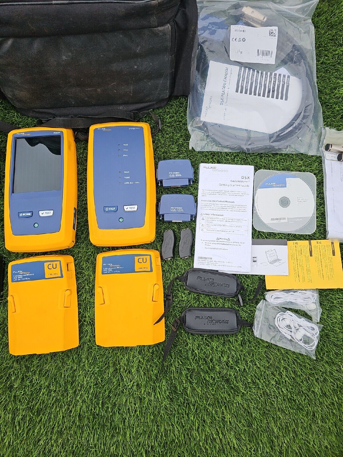 Fluke Networks DSX-5000 Versiv Cat6 Cat6a LAN Cable Certifier Tester DSX 5000