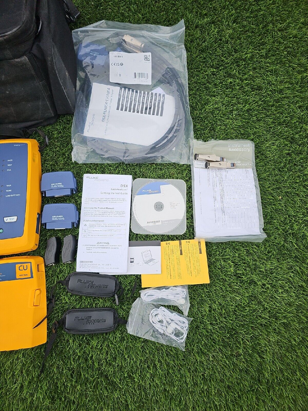 Fluke Networks DSX-5000 Versiv Cat6 Cat6a LAN Cable Certifier Tester DSX 5000