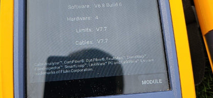 Fluke Networks DSX-5000 Versiv Cat6 Cat6a LAN Cable Certifier Tester DSX 5000