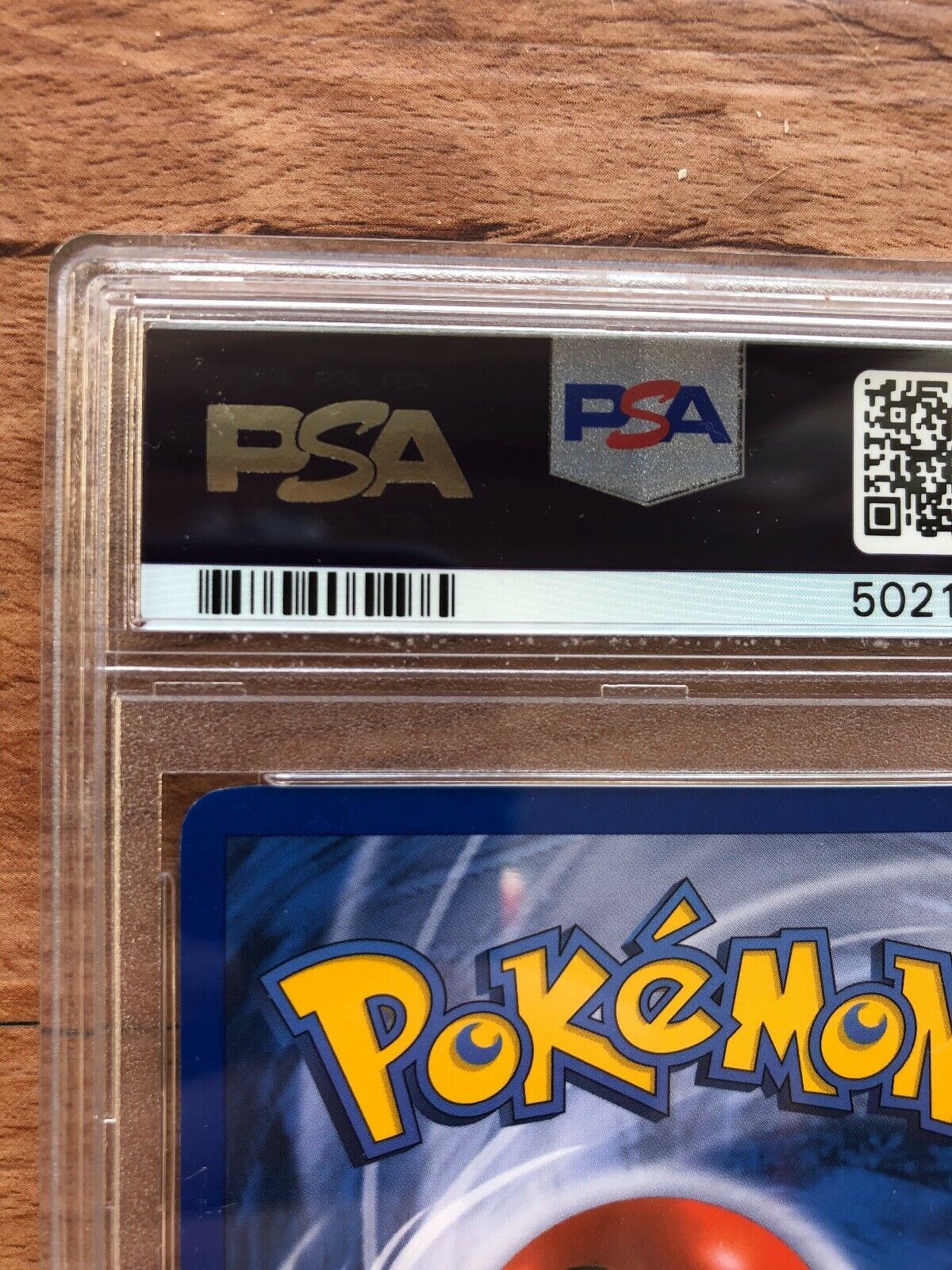 Pokemon Rayquaza Gold Star 107 107 Card PSA9