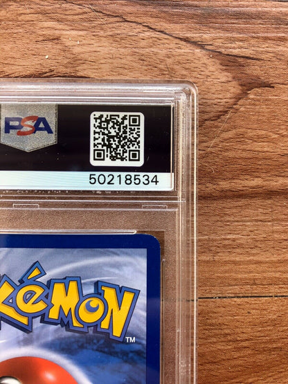 Pokemon Rayquaza Gold Star 107 107 Card PSA9